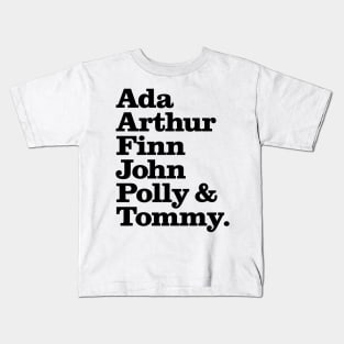 The Peaky Family Kids T-Shirt